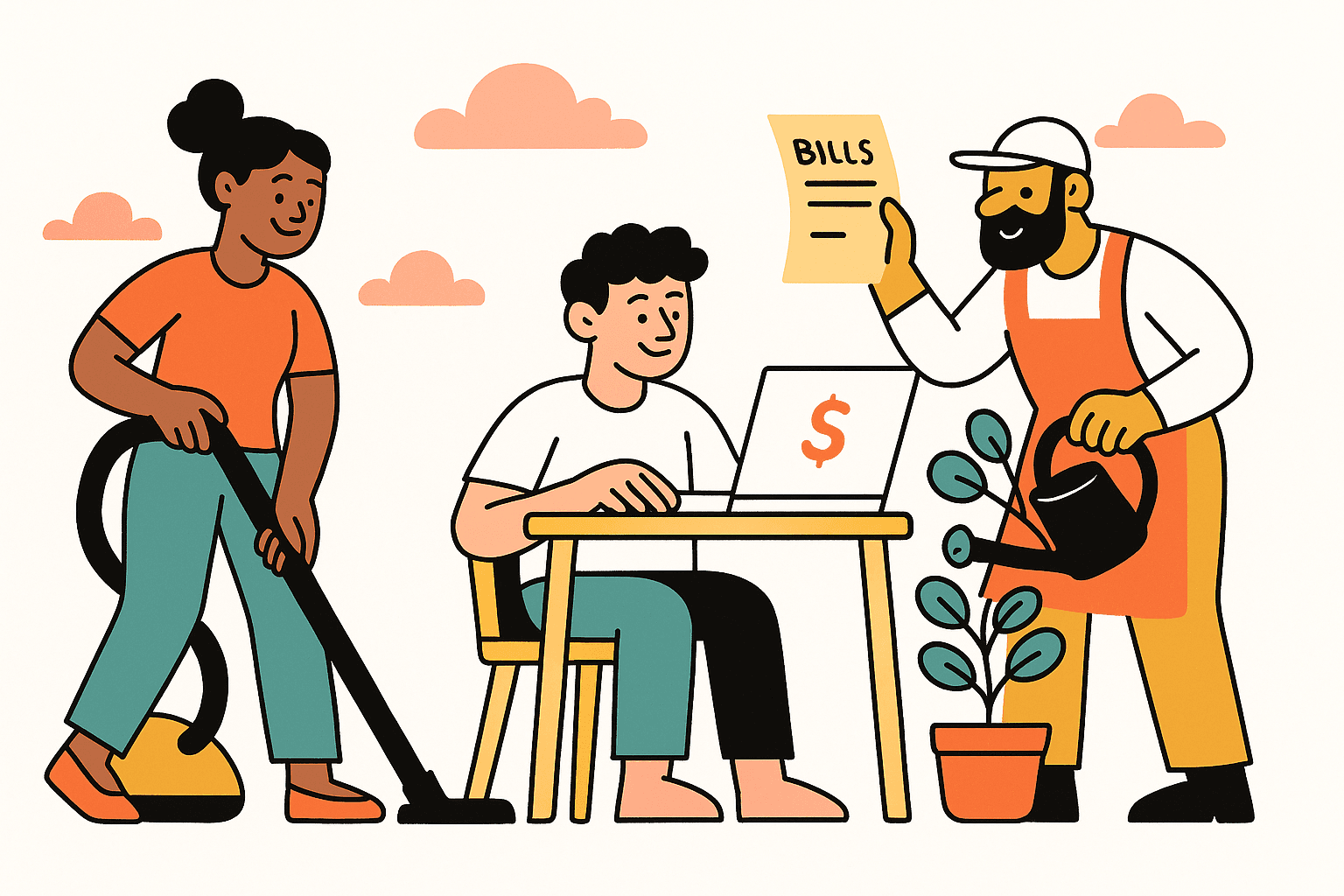 Breazy platform illustration